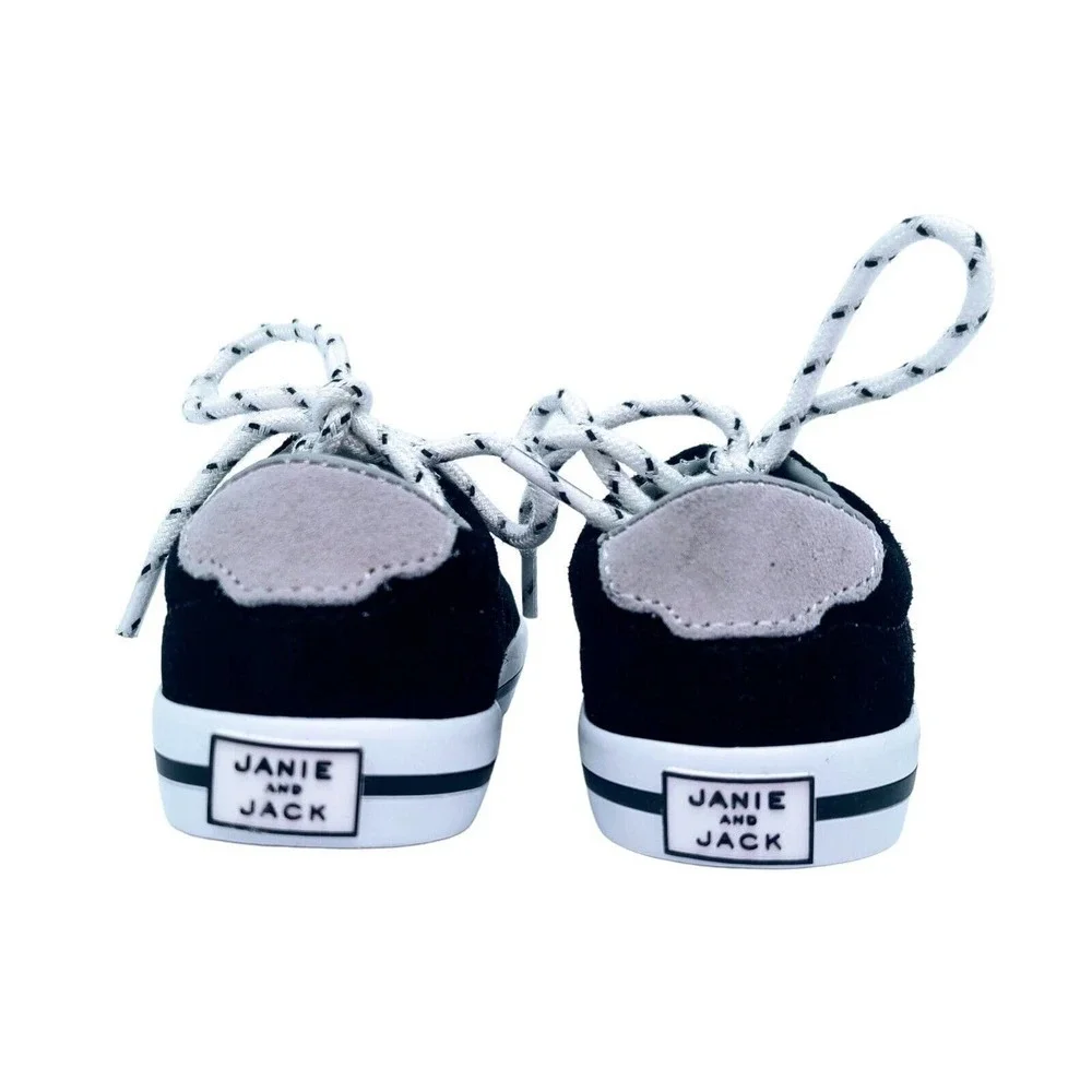 janie and jack baby boy‎ sneaker shoes size 4 black